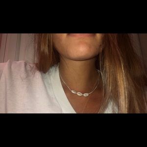 Beachy shell necklace!